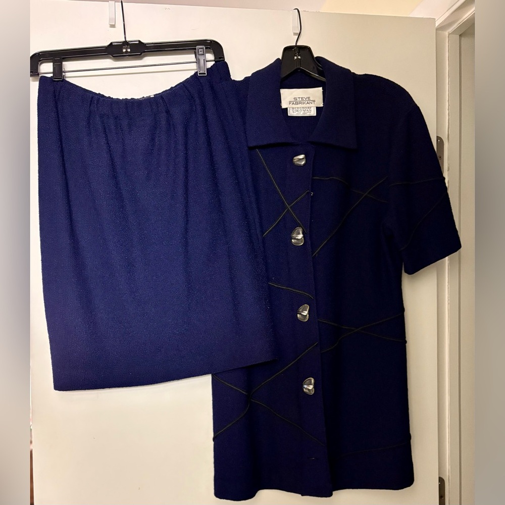 Steve Fabrikant Navy Blazer